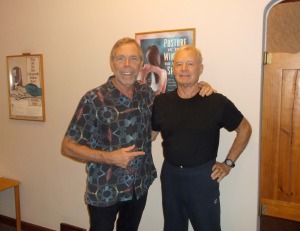 Dr. Dennis Woggon with Dr. Bill Koch